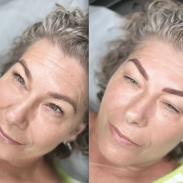 blading eyebrows