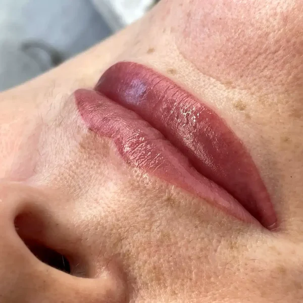 lip blushing ombre