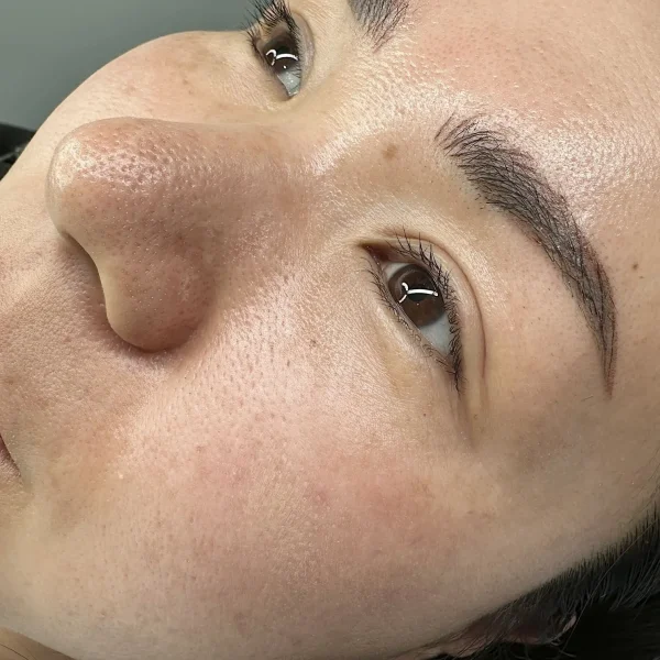 microbladed eyebrows