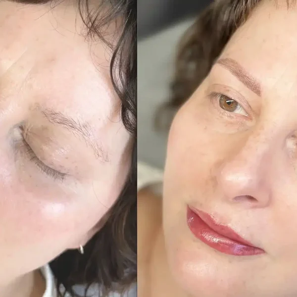 ombre brow tattoo