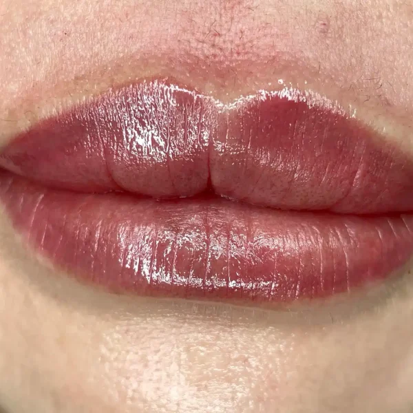 ombre lip makeup