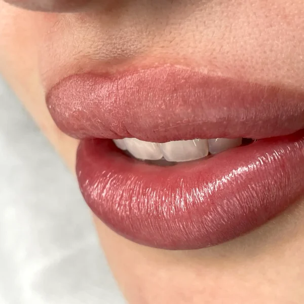 ombre lip tattoo