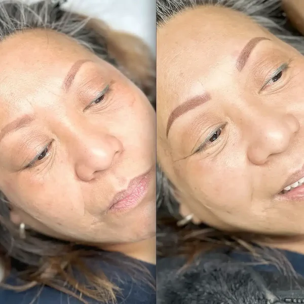 ombre tattoo brows