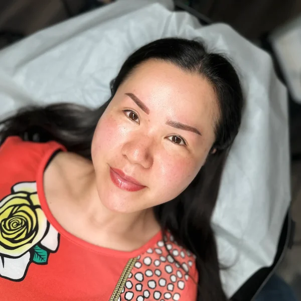 powder eyebrow tattoo