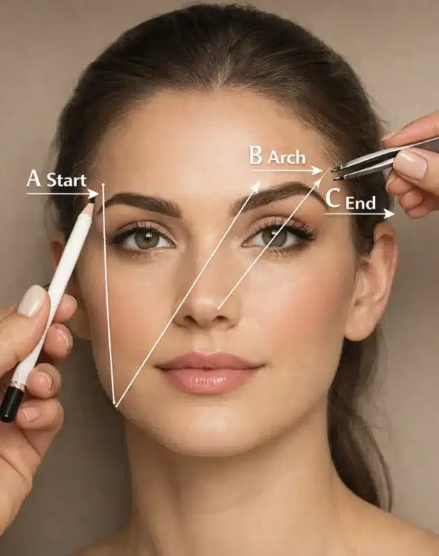 golden ratio eyebrows